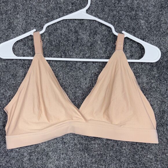 Tommy John Air Triangle Bralette  L Beige - Picture 1 of 7